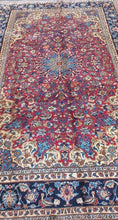 Charger l&#39;image dans la galerie, Grand Tapis Nadjafabad tissé main n°14320_384×245
