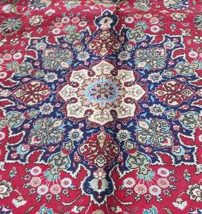 Grand Tapis Tabriz fait main n°12388_384×300