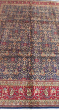 Charger l&#39;image dans la galerie, Grand Tapis Tabriz fait main n°6901_388×302
