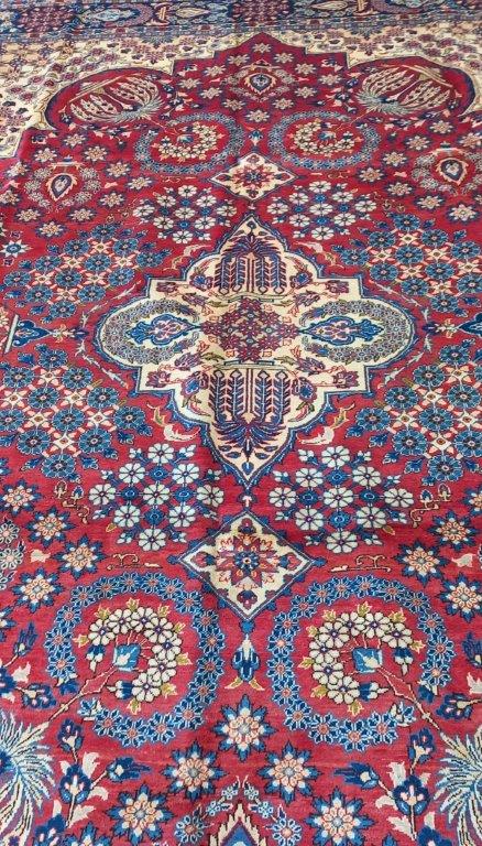 Grand Tapis Nadjafabad tissé main n°14316_408×288