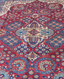 Grand Tapis Nadjafabad tissé main n°14316_408×288