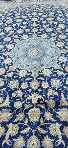 Grand Tapis Kachan fait main n°5893_415×289