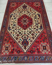 Charger l'image dans la galerie, Tapis Abadeh tissé main n°19180_205×130
