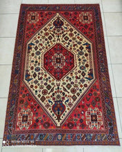 Charger l'image dans la galerie, Tapis Abadeh tissé main n°19180_205×130
