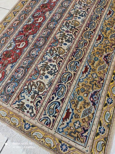 Tapis Antique Ghom noué main n°18449_122×83