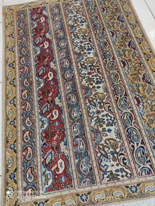 Tapis Antique Ghom noué main n°18449_122×83