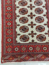 Charger l'image dans la galerie, Tapis Torkaman fait main n°13434_143×100
