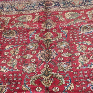 Grand Tapis Tabriz fait main n°6149_293×293