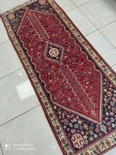 Charger l'image dans la galerie, Tapis Abadeh fait main n°8452_195×75
