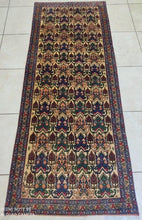 Charger l'image dans la galerie, Tapis Afchar noué main n°17099_210×80
