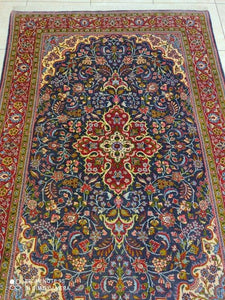 Tapis Sarouk tissé main n°1459_205×140