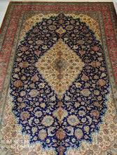 Charger l'image dans la galerie, Tapis Ghom soie fait main n°17590_302×200
