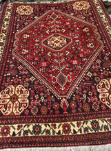 Charger l'image dans la galerie, Tapis Abadeh noué main n°19362_160×108
