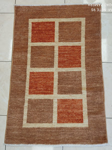 Tapis Gabbeh tissé main n°4069_120×76