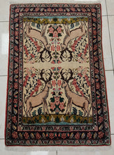 Charger l&#39;image dans la galerie, Tapis Antique Bidjard fait main n°14950_107×73
