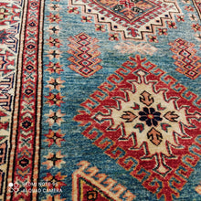 Charger l&#39;image dans la galerie, Tapis Kazak tissé main n°6495_165×103
