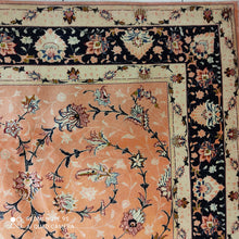 Charger l&#39;image dans la galerie, Grand Tapis Tabriz Panjaraj noué main n°18848_265×200
