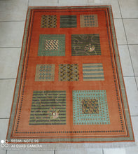 Charger l&#39;image dans la galerie, Tapis Cachemire soie noué main n°74112_186×123
