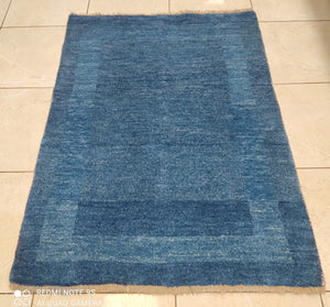 Tapis Gabbeh tissé main n°12702_140×100