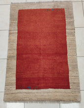 Charger l&#39;image dans la galerie, Tapis Gabbeh tissé main n°12714_146×097
