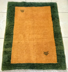 Tapis Gabbeh tissé main n°680_115×85