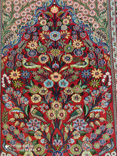 Charger l'image dans la galerie, Tapis Ghom noué main n°16612_160×103
