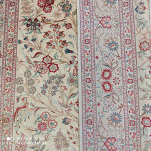 Charger l'image dans la galerie, Tapis Ghom soie tissé main n°18195_183×126
