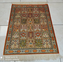 Charger l'image dans la galerie, Tapis Ghom soie noué main n°17598_77×58
