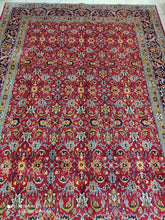 Charger l'image dans la galerie, Grand Tapis Moud noué main n°13287_312×198
