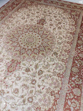 Charger l'image dans la galerie, Tapis Ghom soie fait main n°16907_295×195

