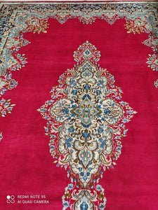 Grand Tapis Kerman fait main n°668_335×235