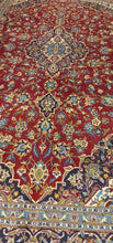 Charger l'image dans la galerie, Grand Tapis Kachan fait main n°11582_358×192
