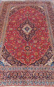Grand Tapis Kachan fait main n°9676_403×288