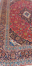 Charger l&#39;image dans la galerie, Grand Tapis Kachan fait main n°9676_403×288
