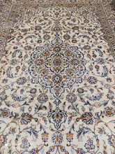 Charger l&#39;image dans la galerie, Grand Tapis Kachan fait main n°14331_352×246
