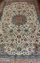 Charger l&#39;image dans la galerie, GRAND Tapis Sarouk fait main n°14816_353×243
