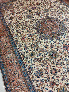 GRAND Tapis Sarouk fait main n°14816_353×243
