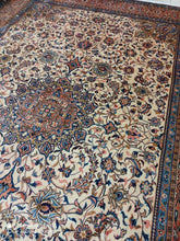 Charger l&#39;image dans la galerie, GRAND Tapis Sarouk fait main n°14816_353×243
