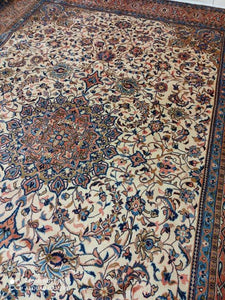 GRAND Tapis Sarouk fait main n°14816_353×243