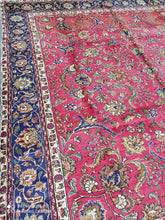 Charger l'image dans la galerie, Grand Tapis Tabriz fait main n°11240_350×320
