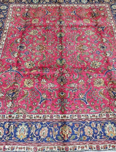 Charger l'image dans la galerie, Grand Tapis Tabriz fait main n°11240_350×320
