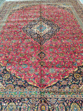 Charger l'image dans la galerie, Grand Tapis Kachan fait main n°13697_520×395
