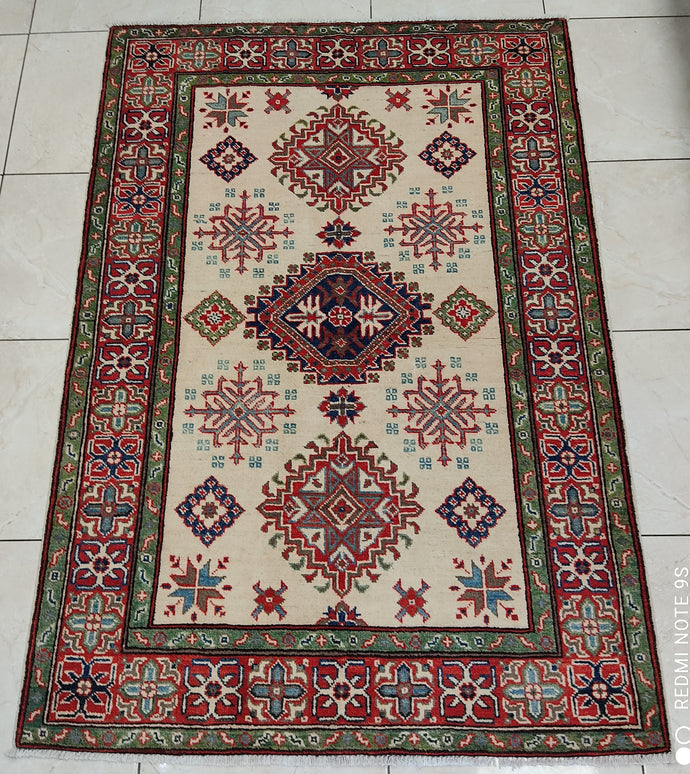 Tapis Kazak tissé main n°13899_174×118