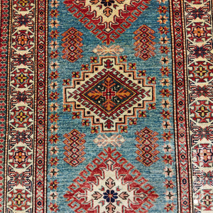 Tapis Kazak tissé main n°6495_165×103