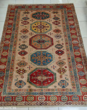 Charger l&#39;image dans la galerie, Tapis Kazak tissé main n°14130_225×169
