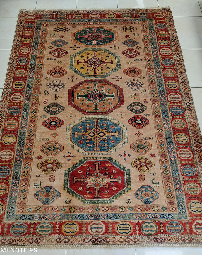 Tapis Kazak tissé main n°14130_225×169