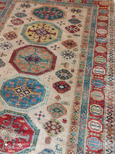 Charger l&#39;image dans la galerie, Tapis Kazak tissé main n°14130_225×169
