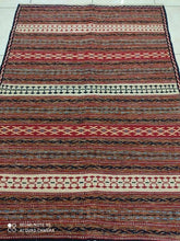 Charger l&#39;image dans la galerie, Kilim Ghachghai fait main n°19685_142×104
