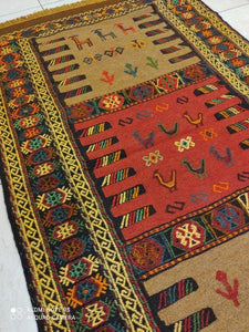 Kilim Khorassan fait main n°19731_170×103