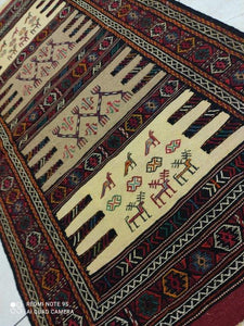 Kilim Khorassan fait main n°19614_170×97